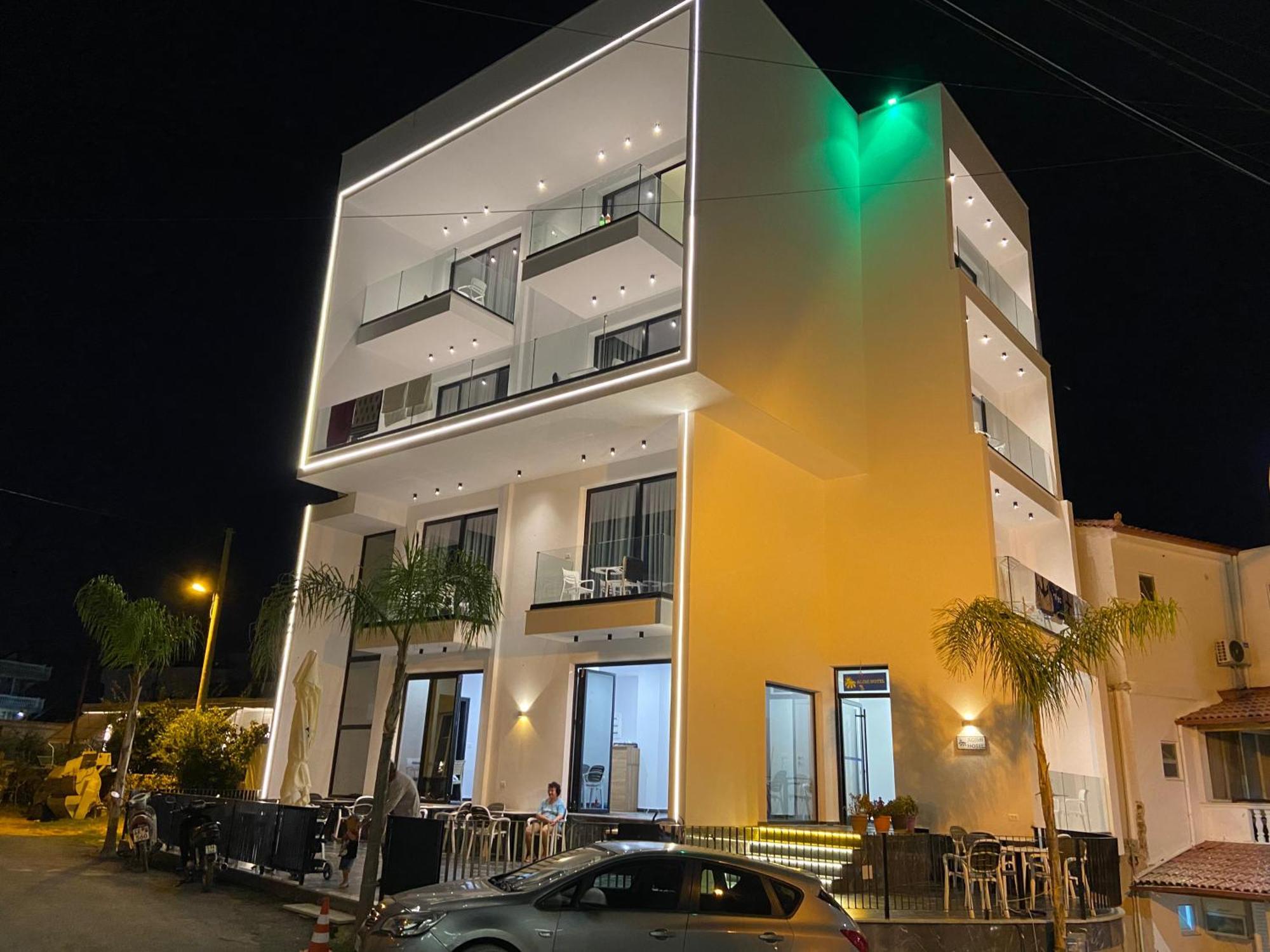 Agimi Hotel Ksamil Esterno foto