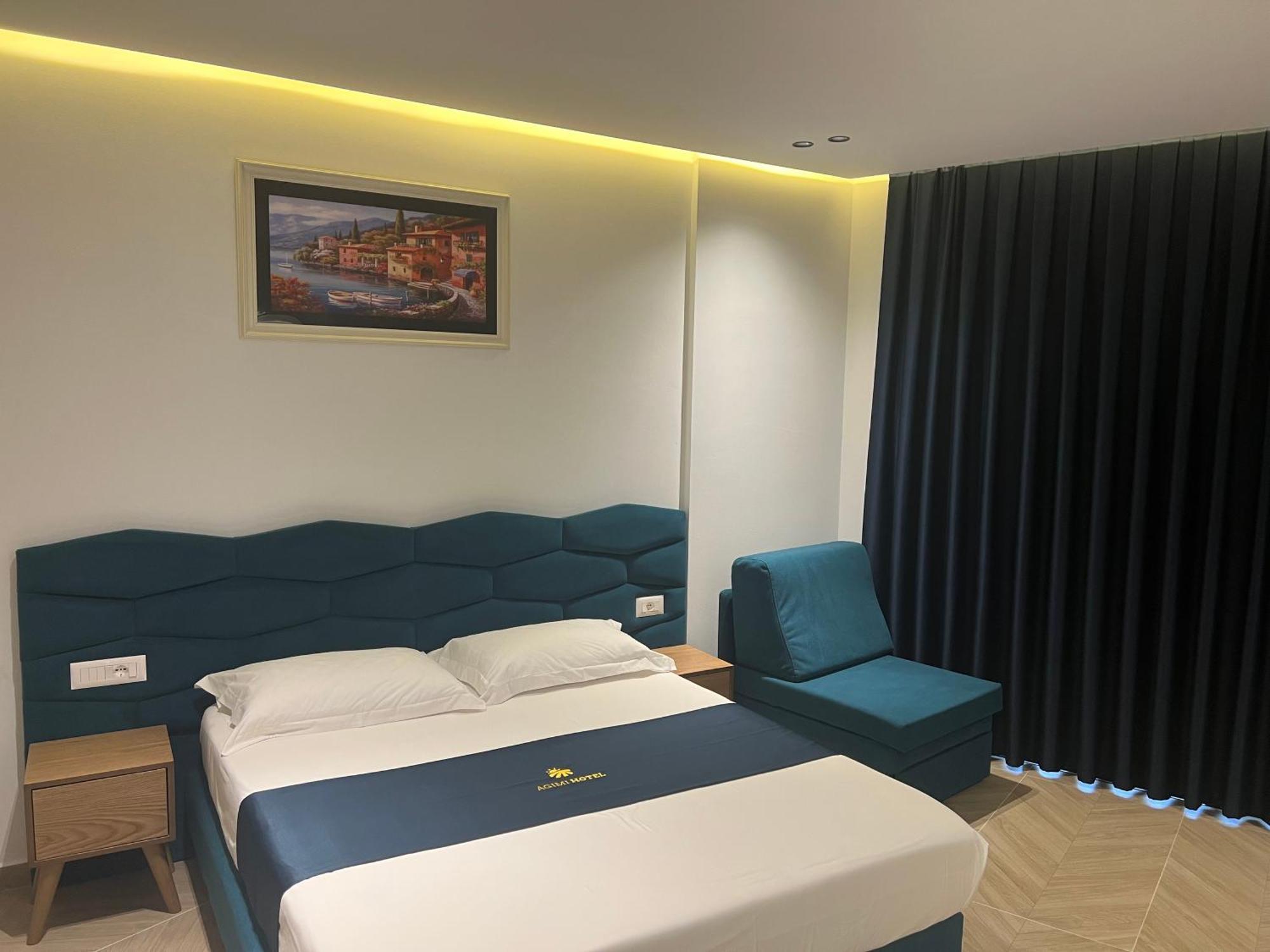 Agimi Hotel Ksamil Esterno foto