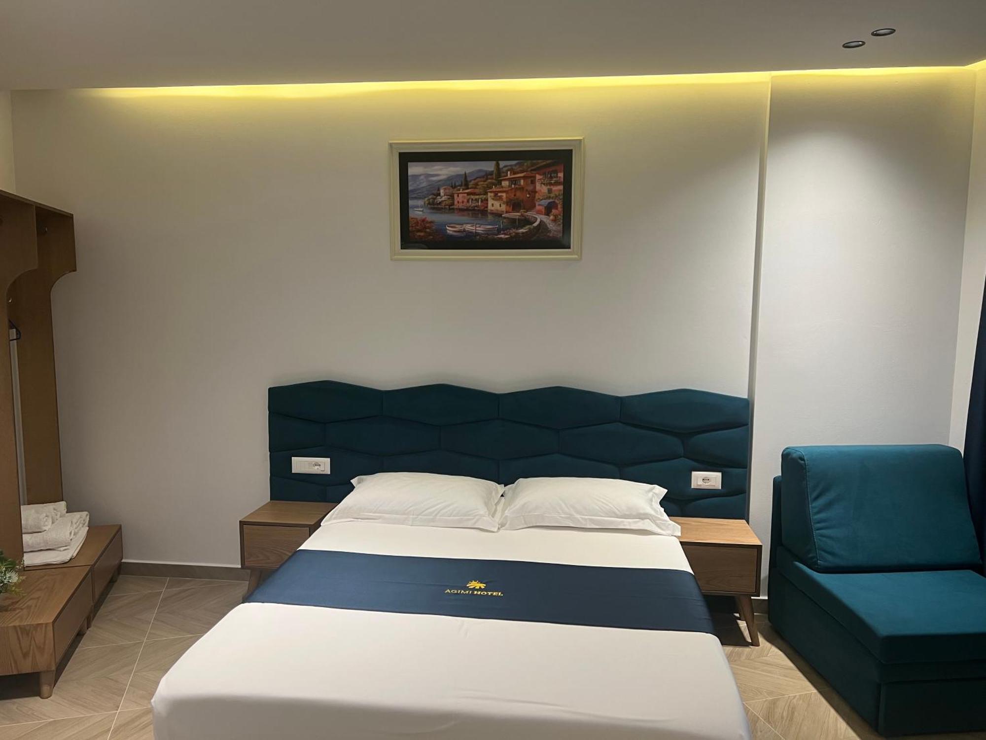 Agimi Hotel Ksamil Esterno foto